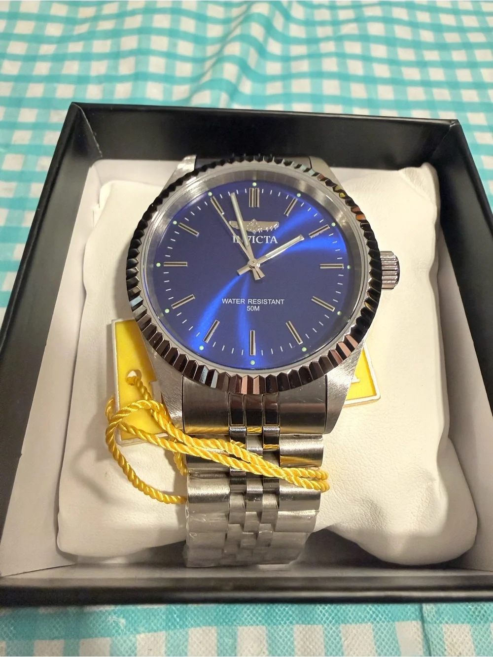 Invicta Specialty Men's Watch - 43mm, Steel, Beautiful Deep Blue Dial (29375)
